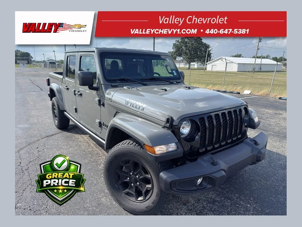 Used 2022 Gray Jeep Willys image 1