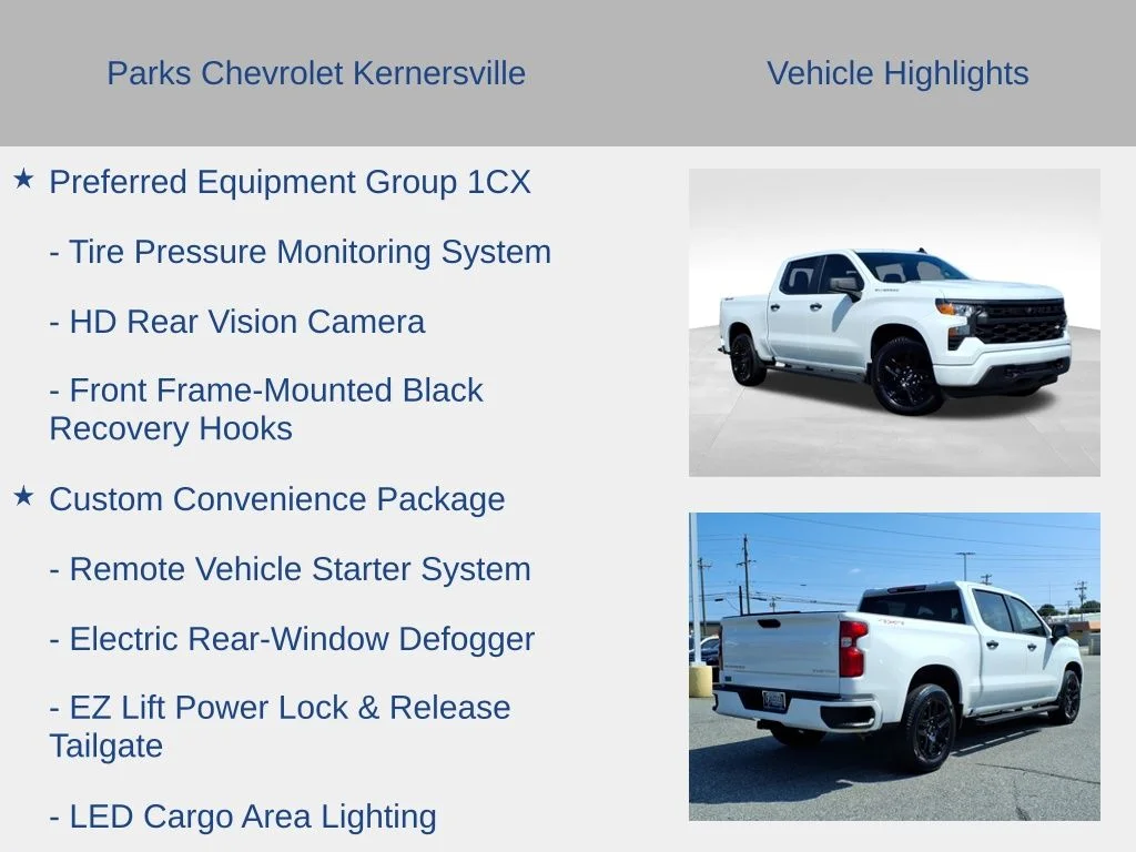 Used 2025 White Chevrolet Custom image 20