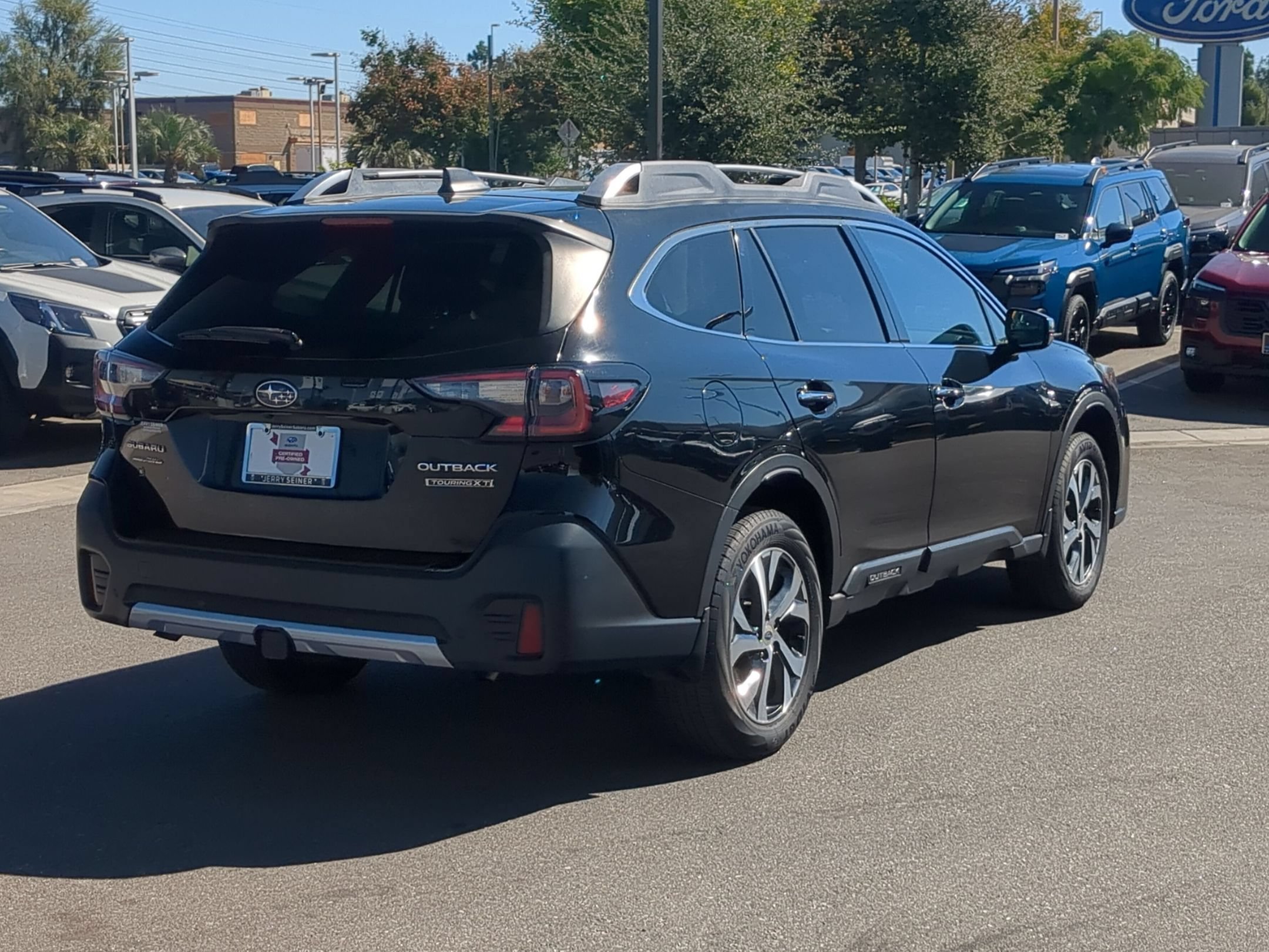 Certified Used 2021 Crystal Black Silica Subaru Touring XT image 5