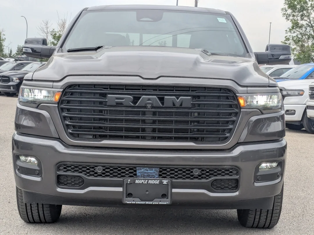 New 2026 Grey RAM Sport - - 4x4 - Panoramic Sunroof - Hurricane Turbo & More! image 3