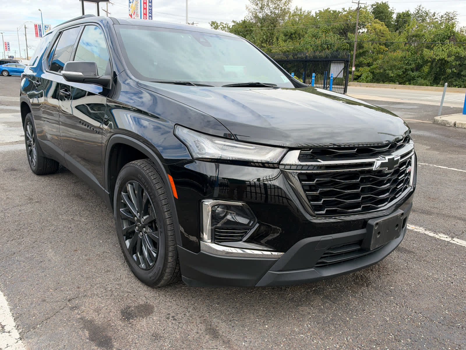Used 2024 Mosaic Black Metallic Chevrolet RS image 1