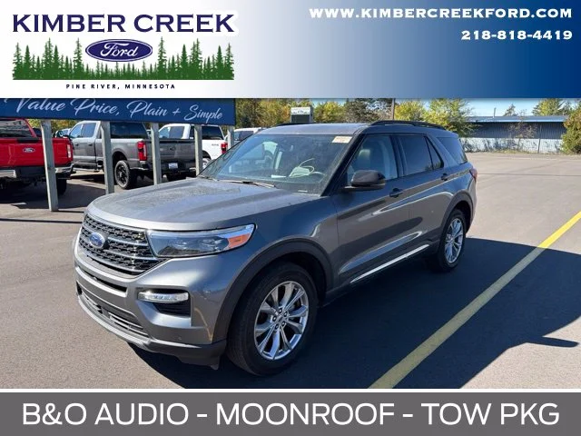 Used 2024 Carbonized Gray Metallic Ford XLT image 1