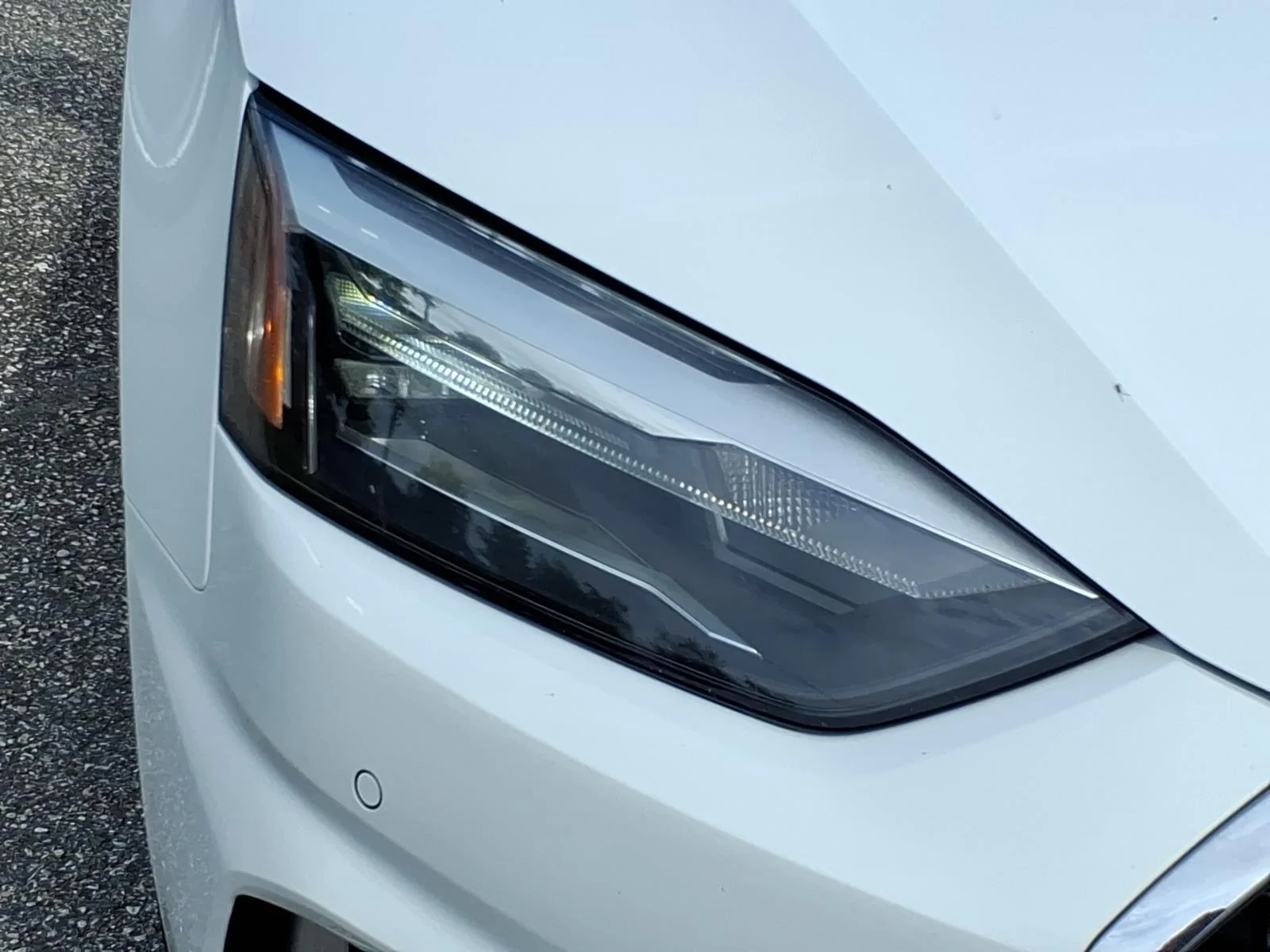 Used 2022 Glacier White Metallic Audi Premium image 6