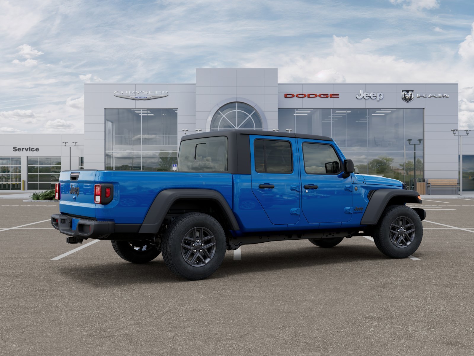 New 2026 Hydro Blue Pearl-Coat Exterior Paint Jeep Sport S image 26
