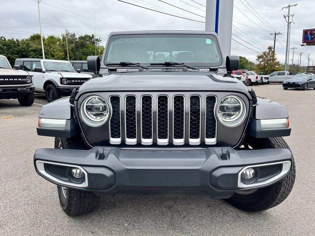 Used 2020 Gray Jeep Overland image 2