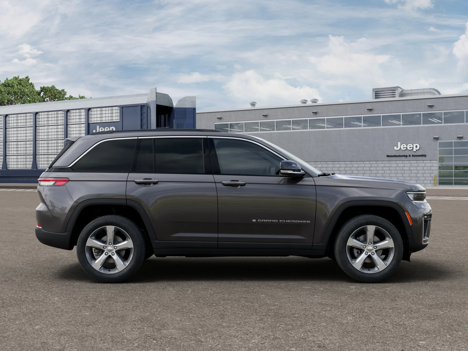 New 2026 Baltic Gray Metallic Clear-Coat Exterior Paint Jeep Limited image 48