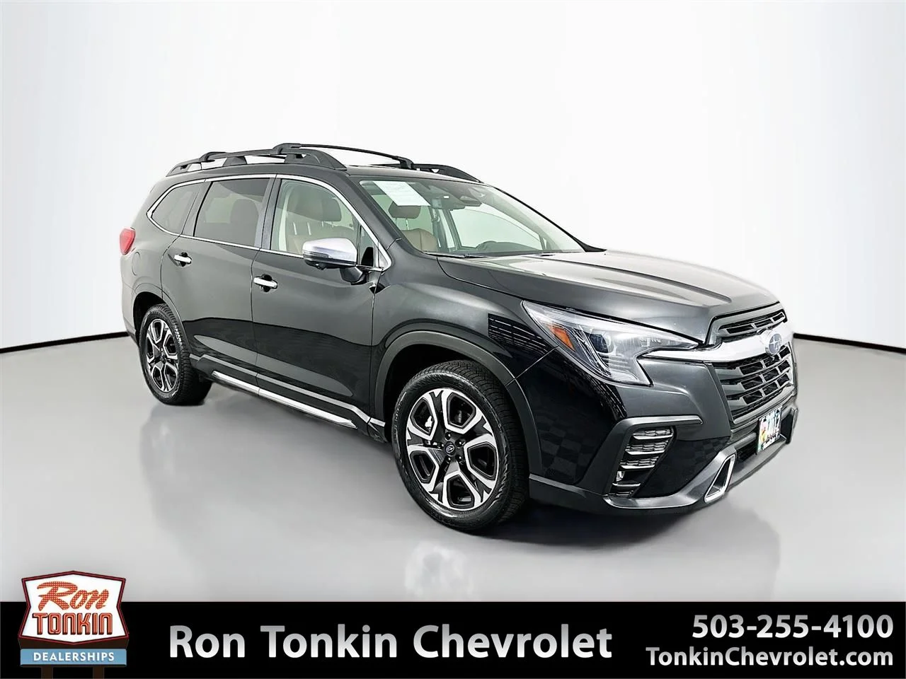 Used 2023 Crystal Black Silica Subaru Touring image 1