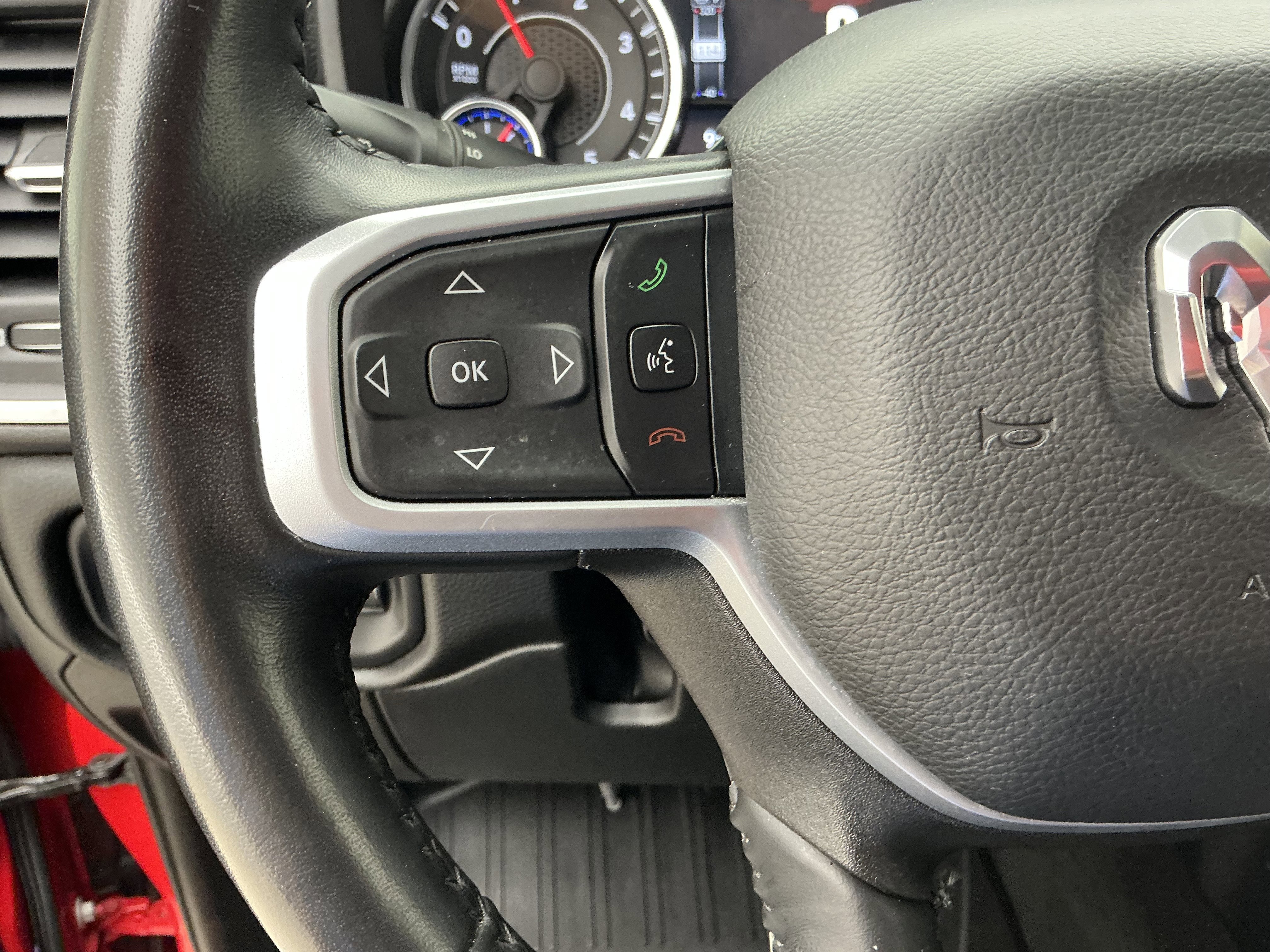 Used 2023 Flame Red Clearcoat Ram Big Horn image 9