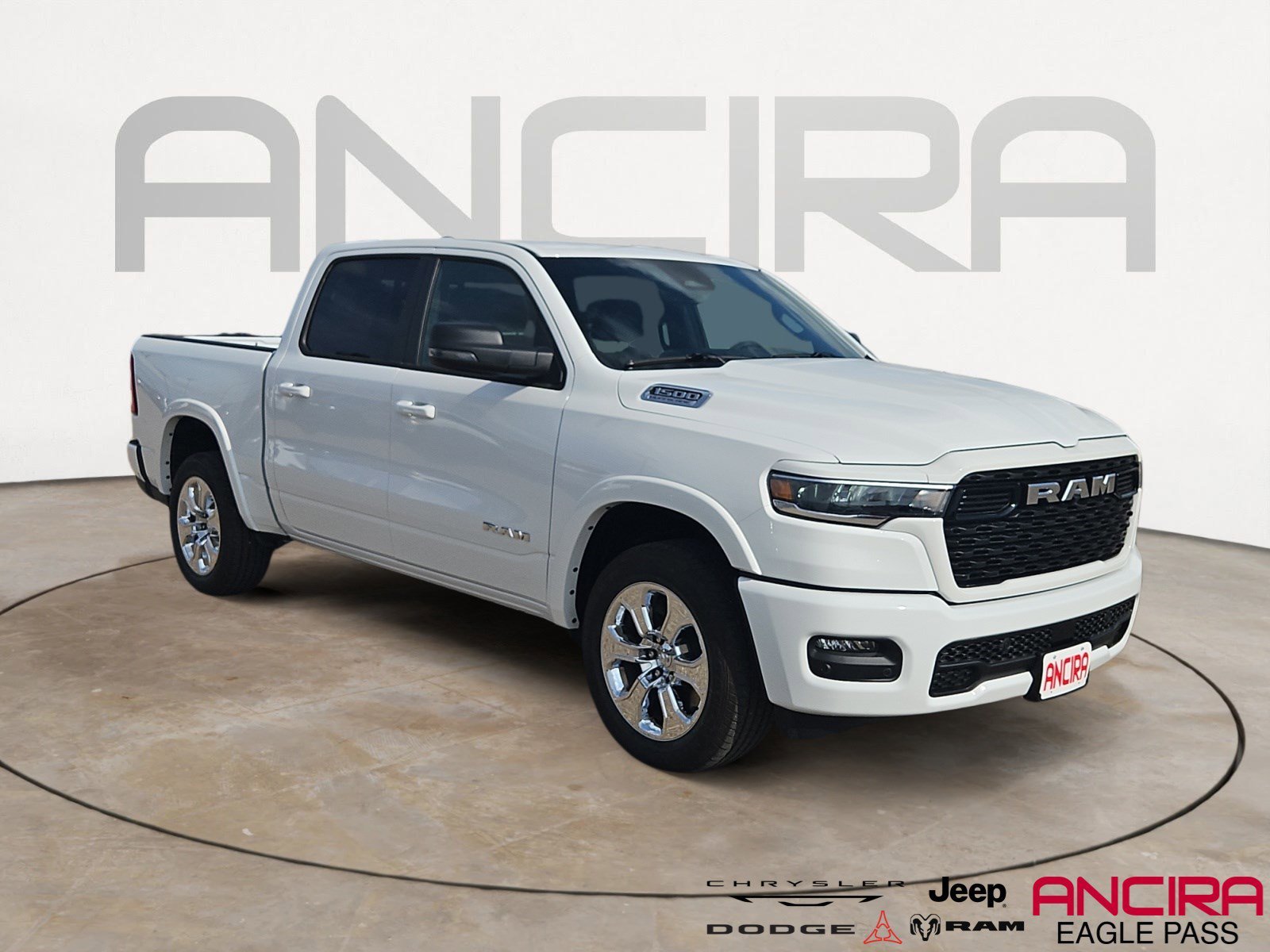 New 2026 Bright White Clearcoat RAM Big Horn image 1