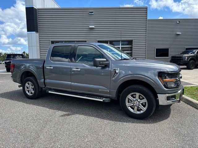 Used 2024 Carbonized Gray Metallic Ford XLT image 2
