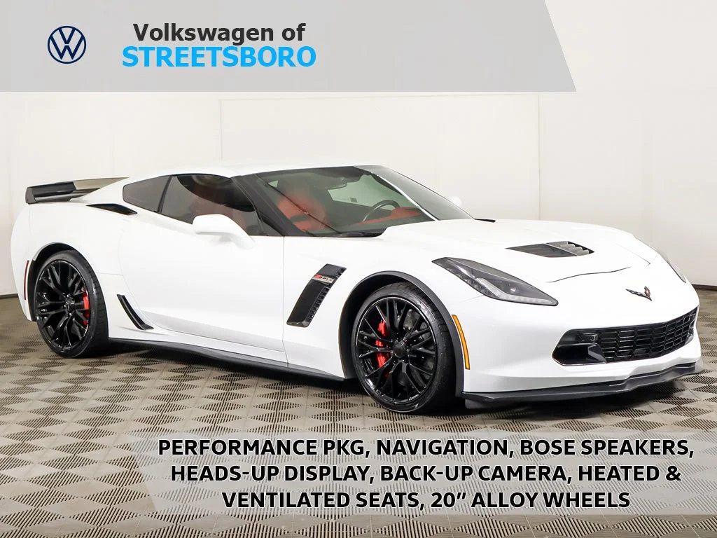 Used 2017 Arctic White Chevrolet Z06 image 1