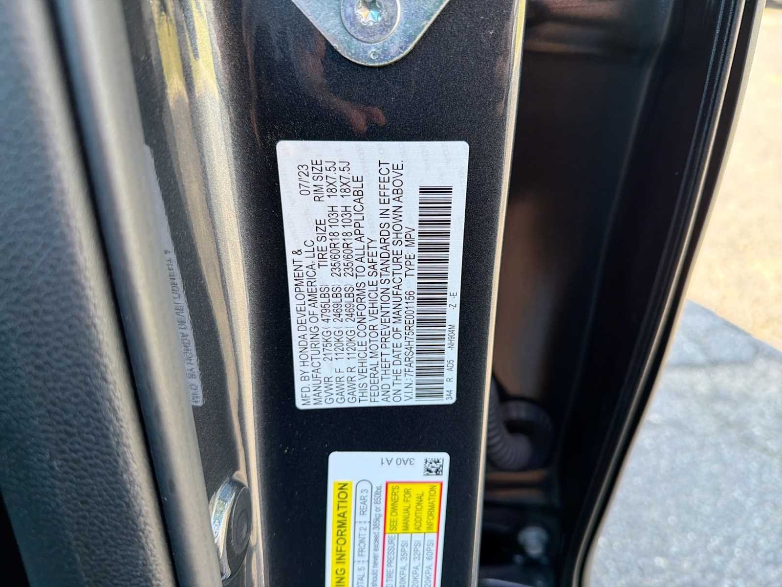 Certified Used 2024 Meteorite Gray Metallic Honda EX-L image 34