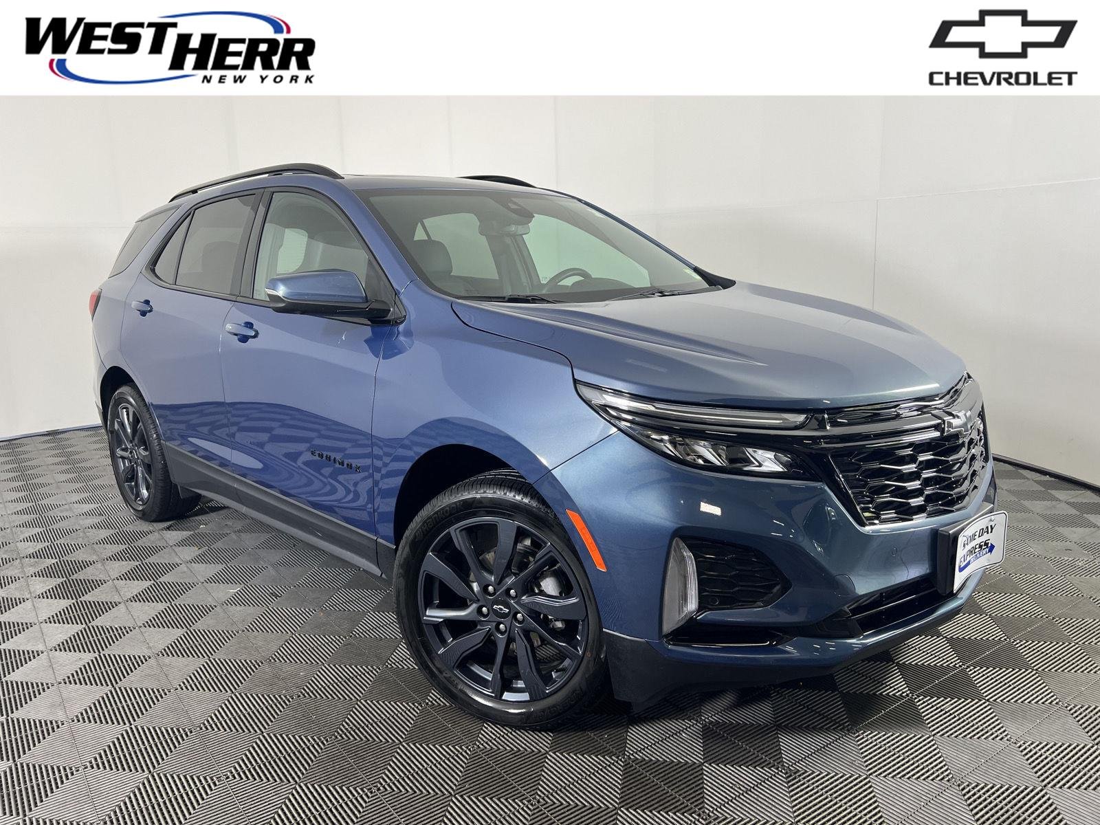 Used 2024 Lakeshore Blue Metallic Chevrolet RS image 1