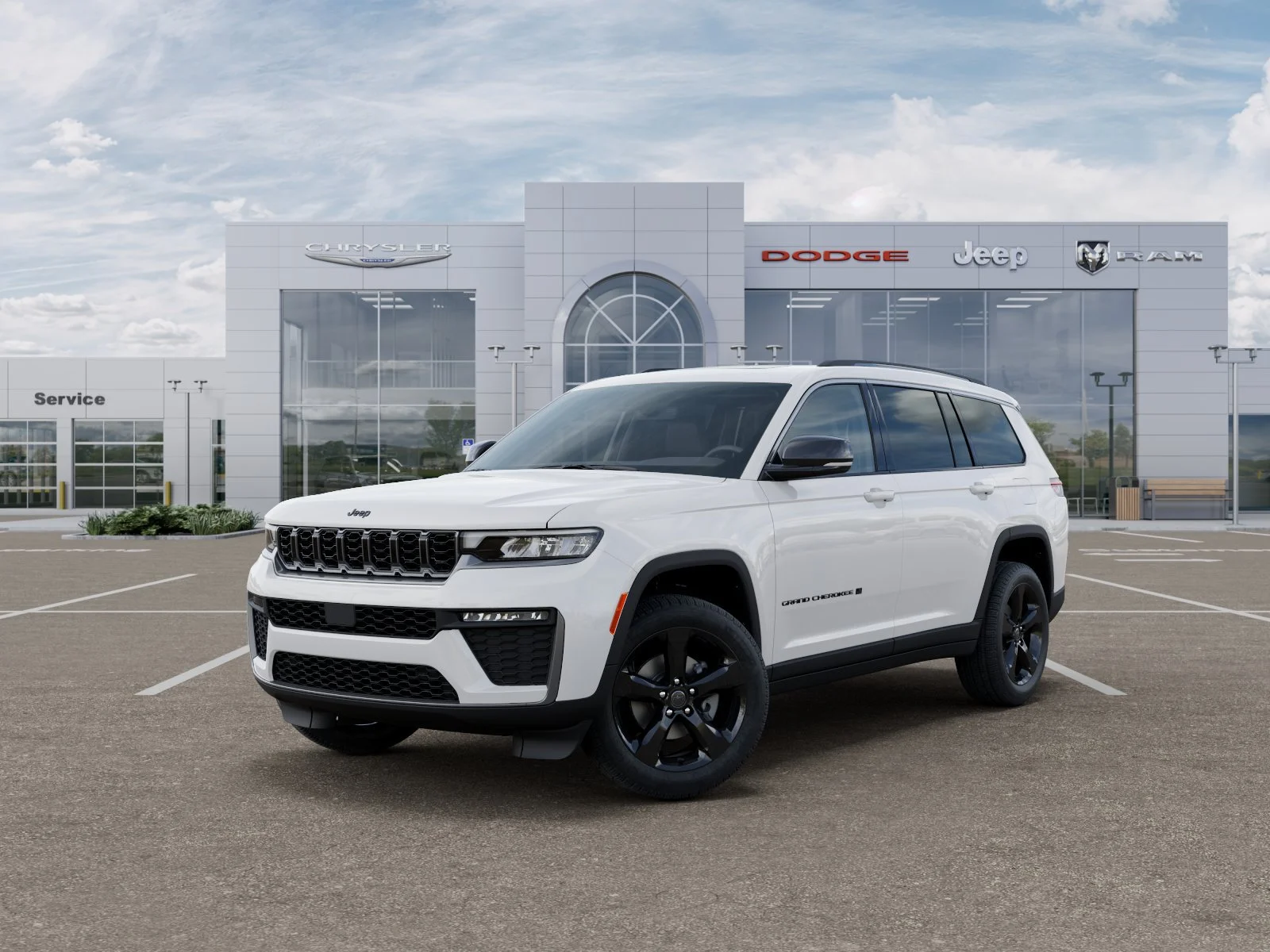 New 2027 Bright White Clearcoat Jeep Limited image 1