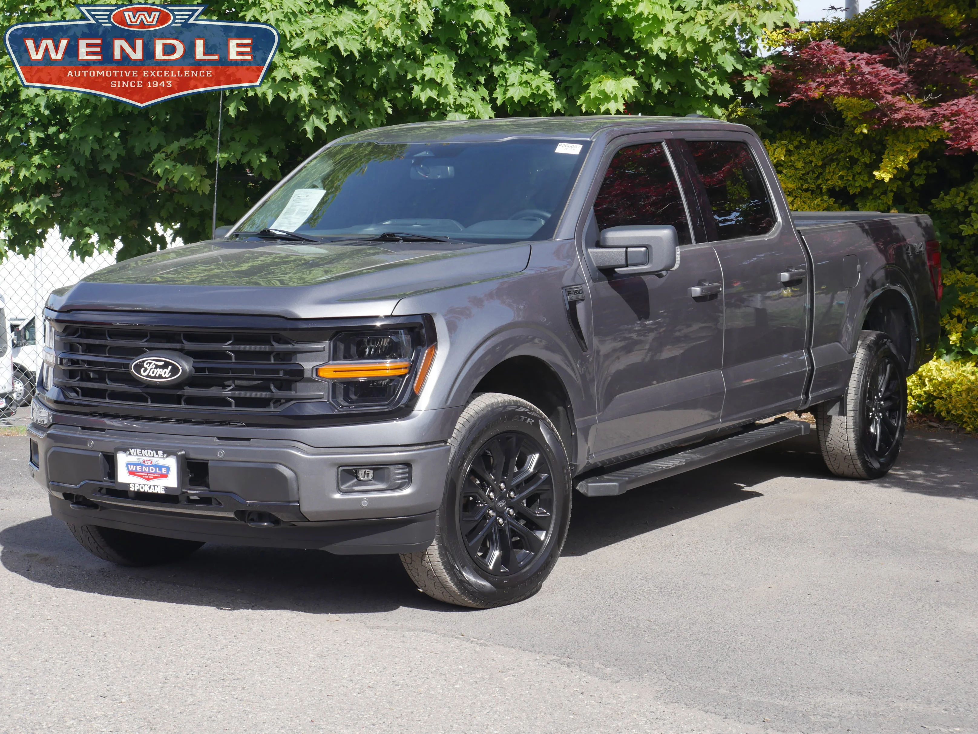 Certified Used 2025 Carbonized Gray Metallic Ford XLT image 1