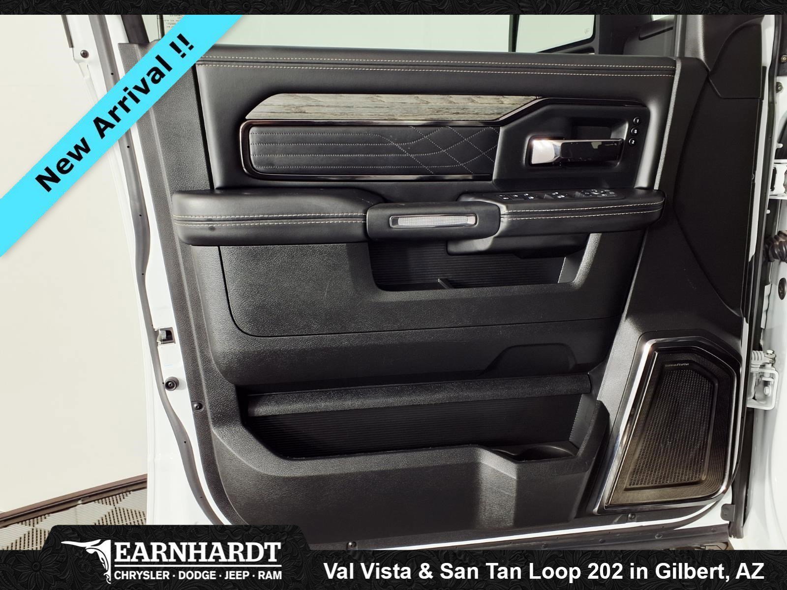 Used 2025 Bright White Clearcoat Ram Limited image 16