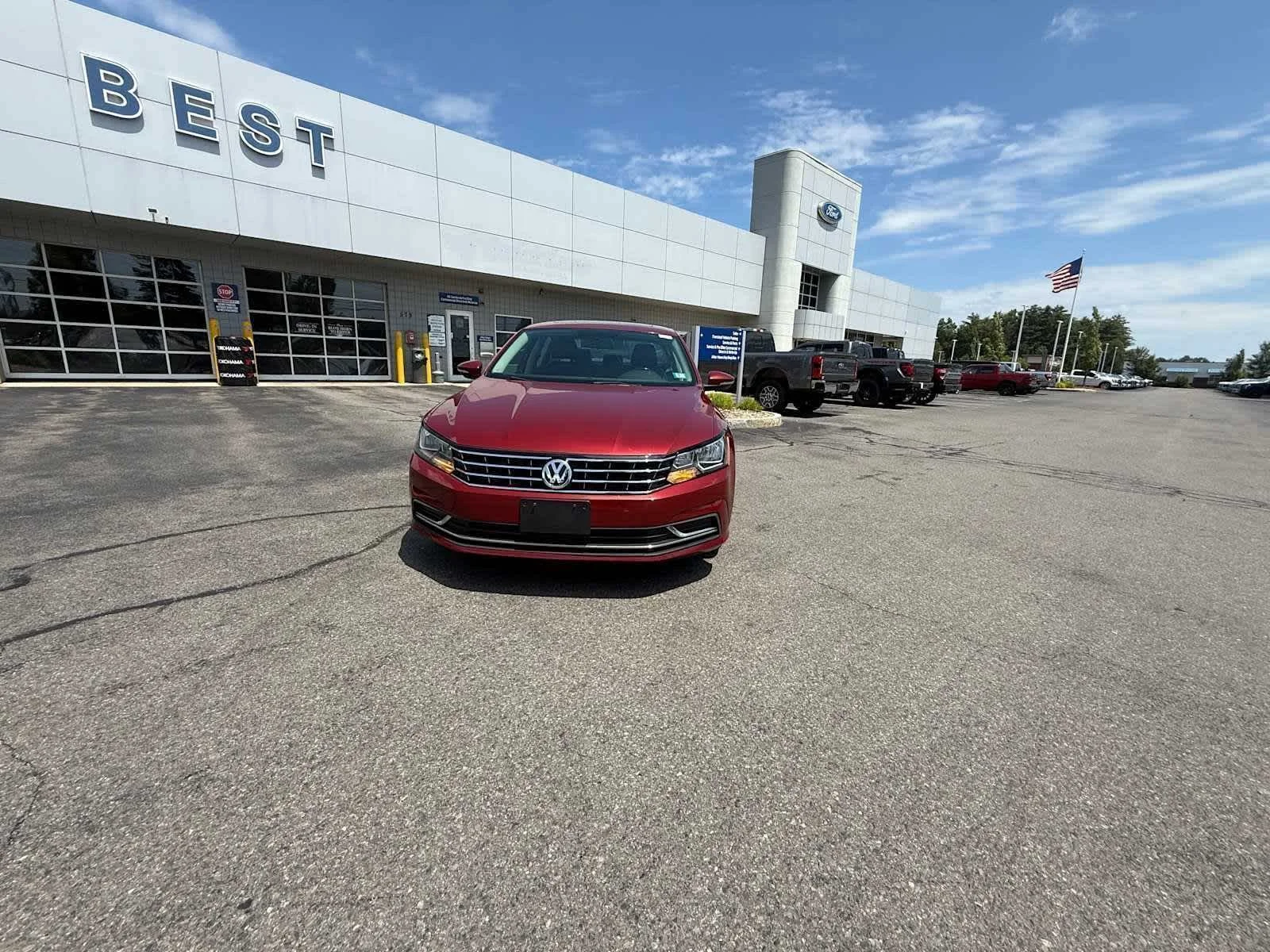 Used 2016 Volkswagen Passat SE with VIN 1VWBT7A34GC069927 for sale in Nashua, NH