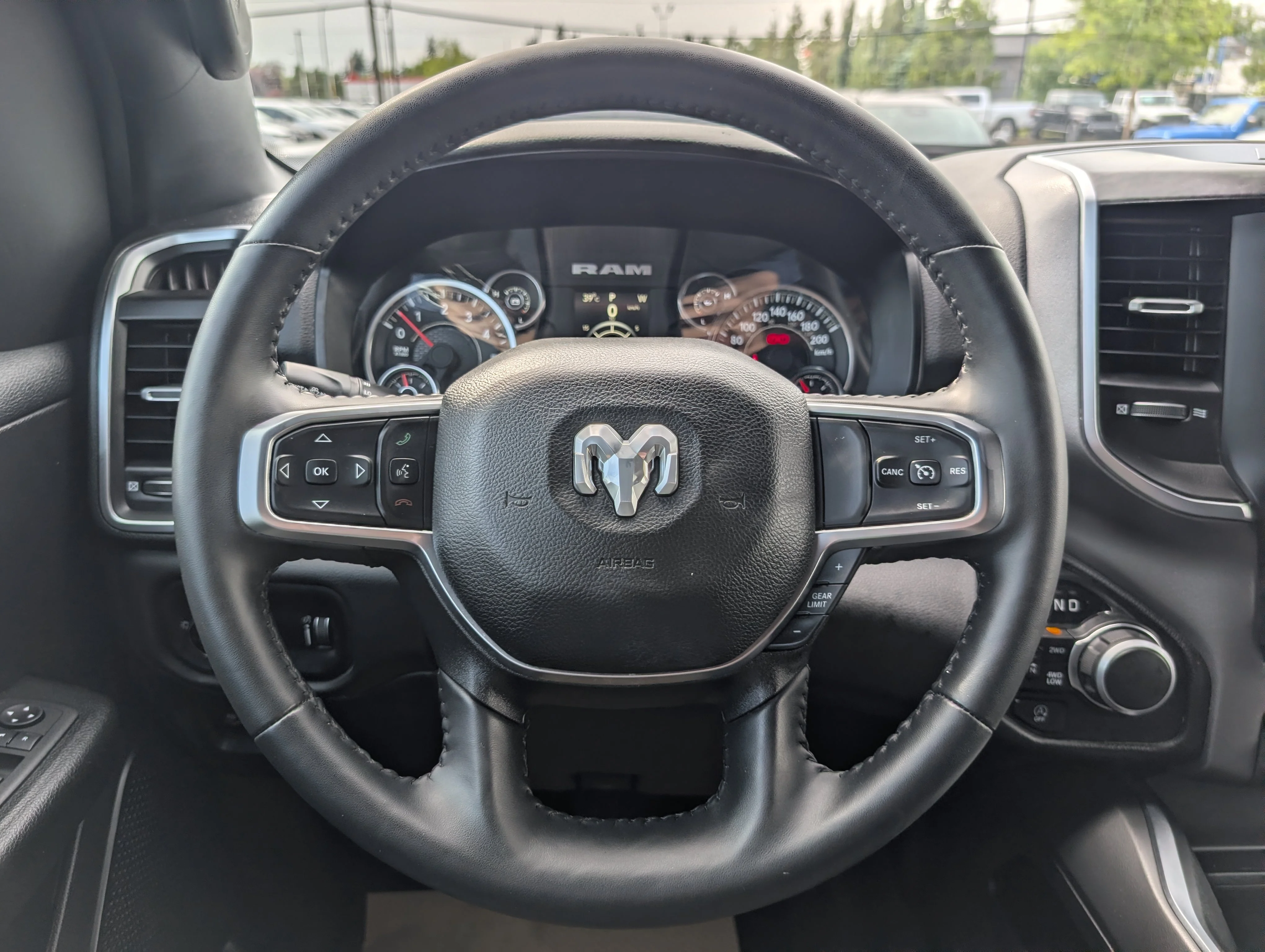 Used 2024 Bright White Ram Big Horn image 26