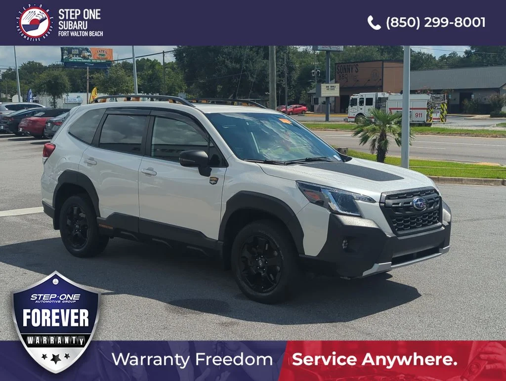 Used 2023 White Subaru Wilderness image 9