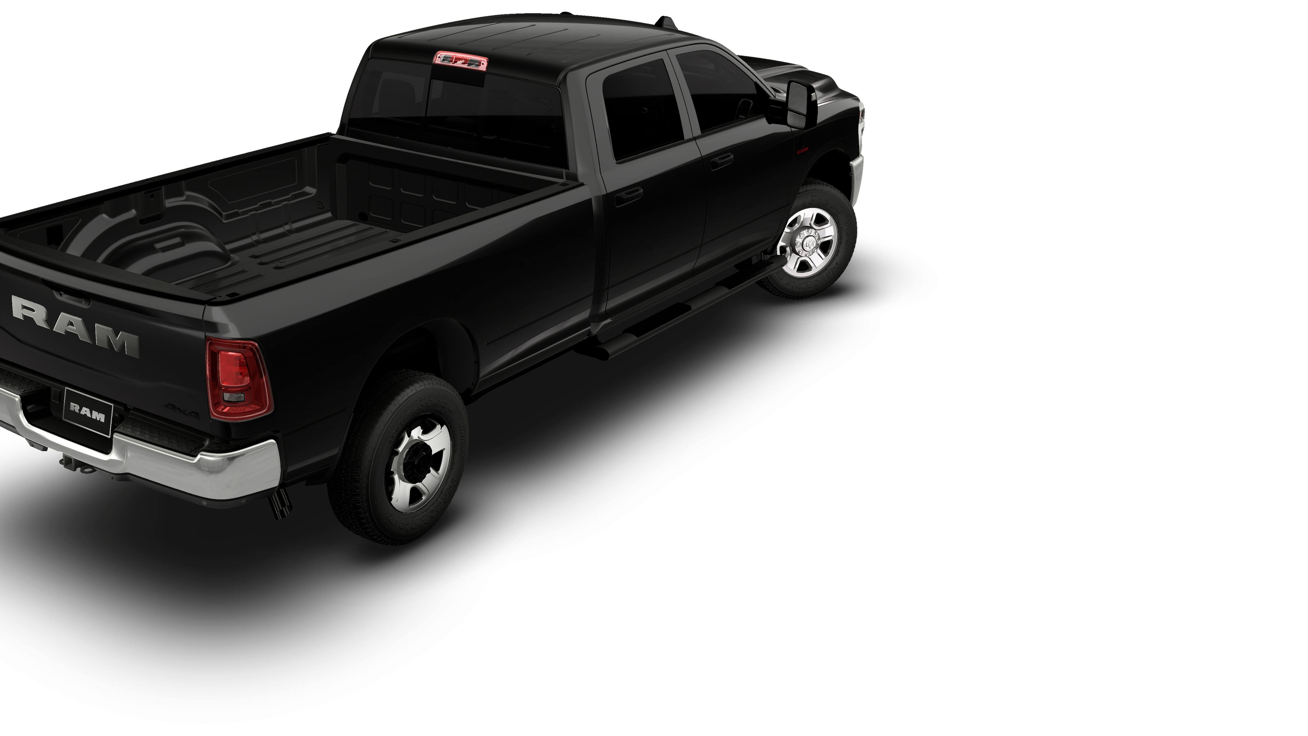 New 2026 Diamond Black Crystal Pearl-Coat Exterior Paint RAM TRADESMAN image 2