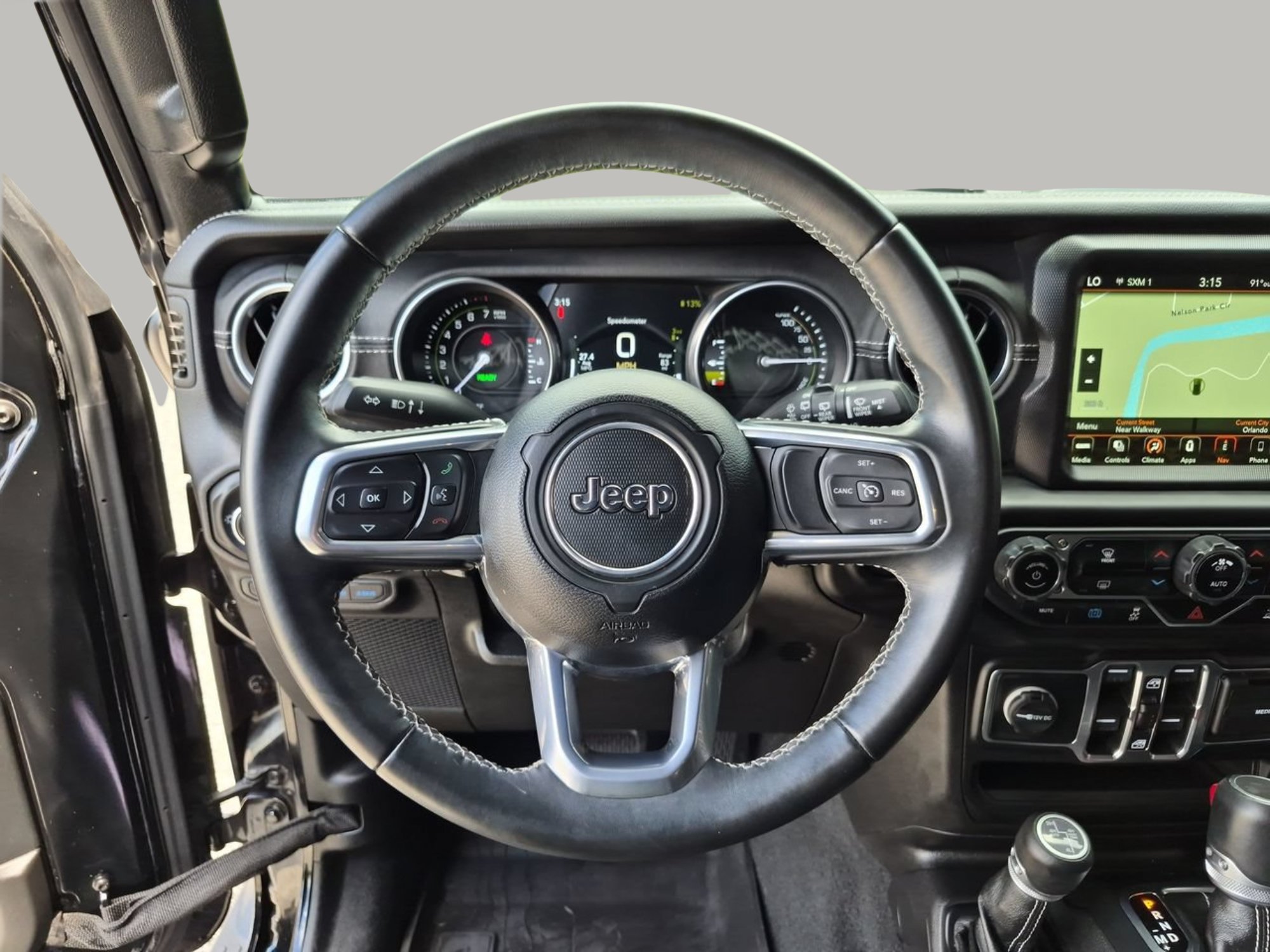 Used 2022 Black Clearcoat Jeep Unlimited Sahara 4xe image 23