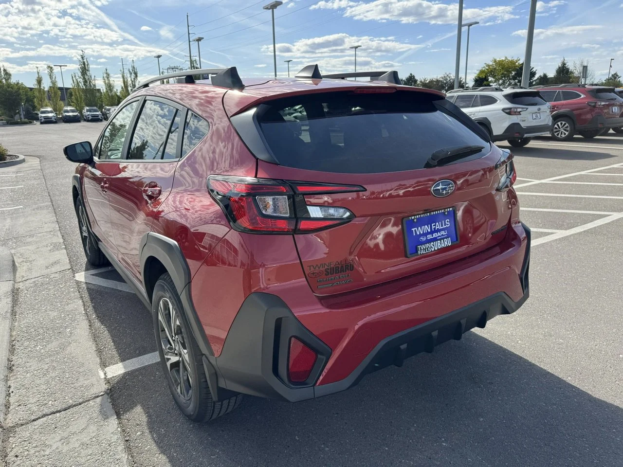 New 2026 Lithium Red Pearl Subaru Premium image 5