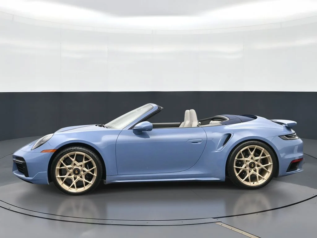 Used 2025 Blue Porsche Turbo image 5