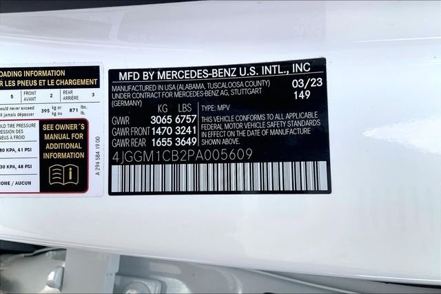 Certified Used 2023 White Mercedes-Benz 350 SUV image 4