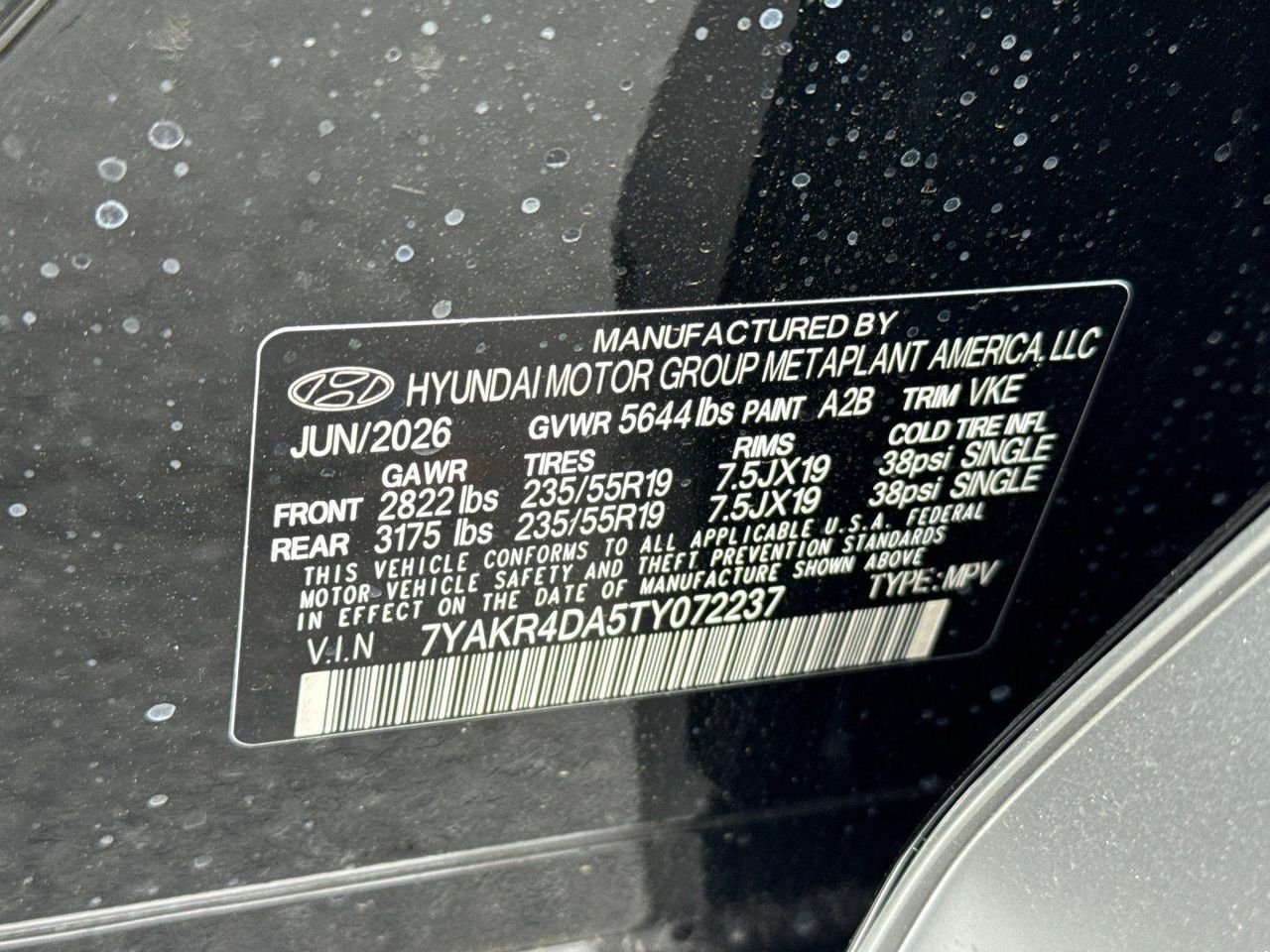 New 2026 Black Hyundai Limited image 27