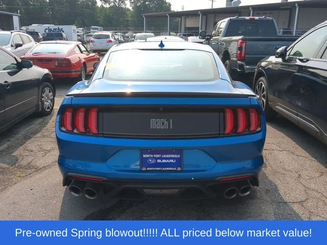 Used 2021 Blue Ford Mach 1 image 3