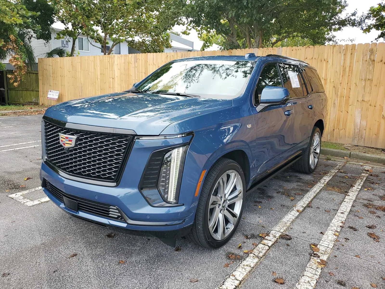 Used 2026 Deep Sea Metallic Cadillac Platinum Sport image 1
