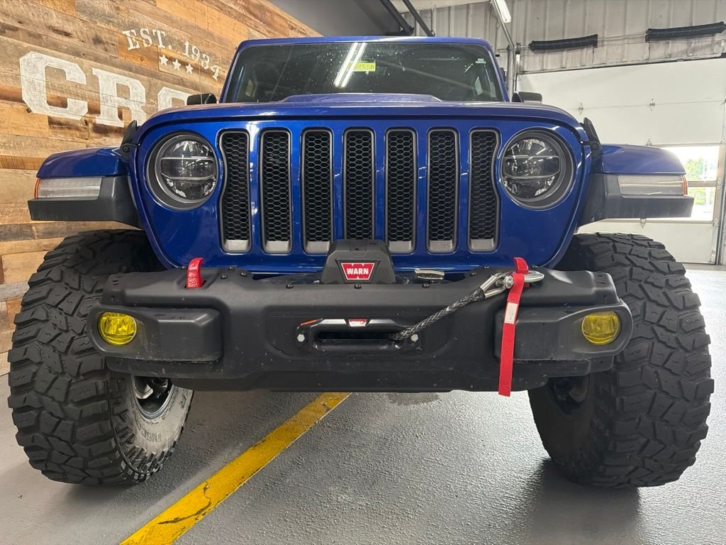 Used 2018 Ocean Blue Metallic Jeep Unlimited Rubicon image 2
