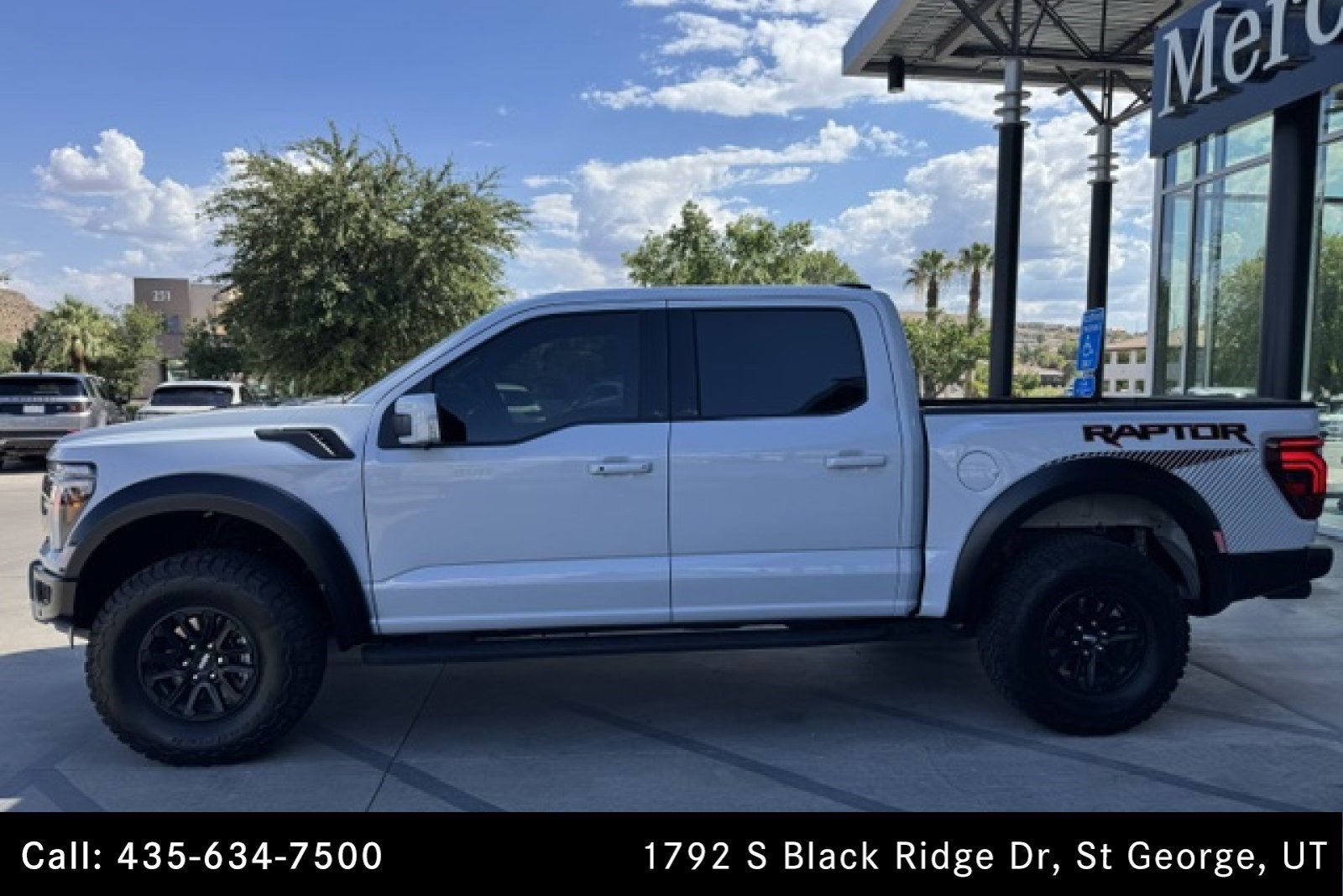 Used 2025 SPACE WHITE METALLIC Ford Raptor image 2