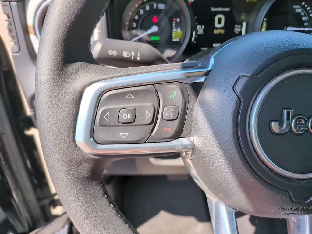 Used 2025 Black Jeep Sahara 4xe image 26
