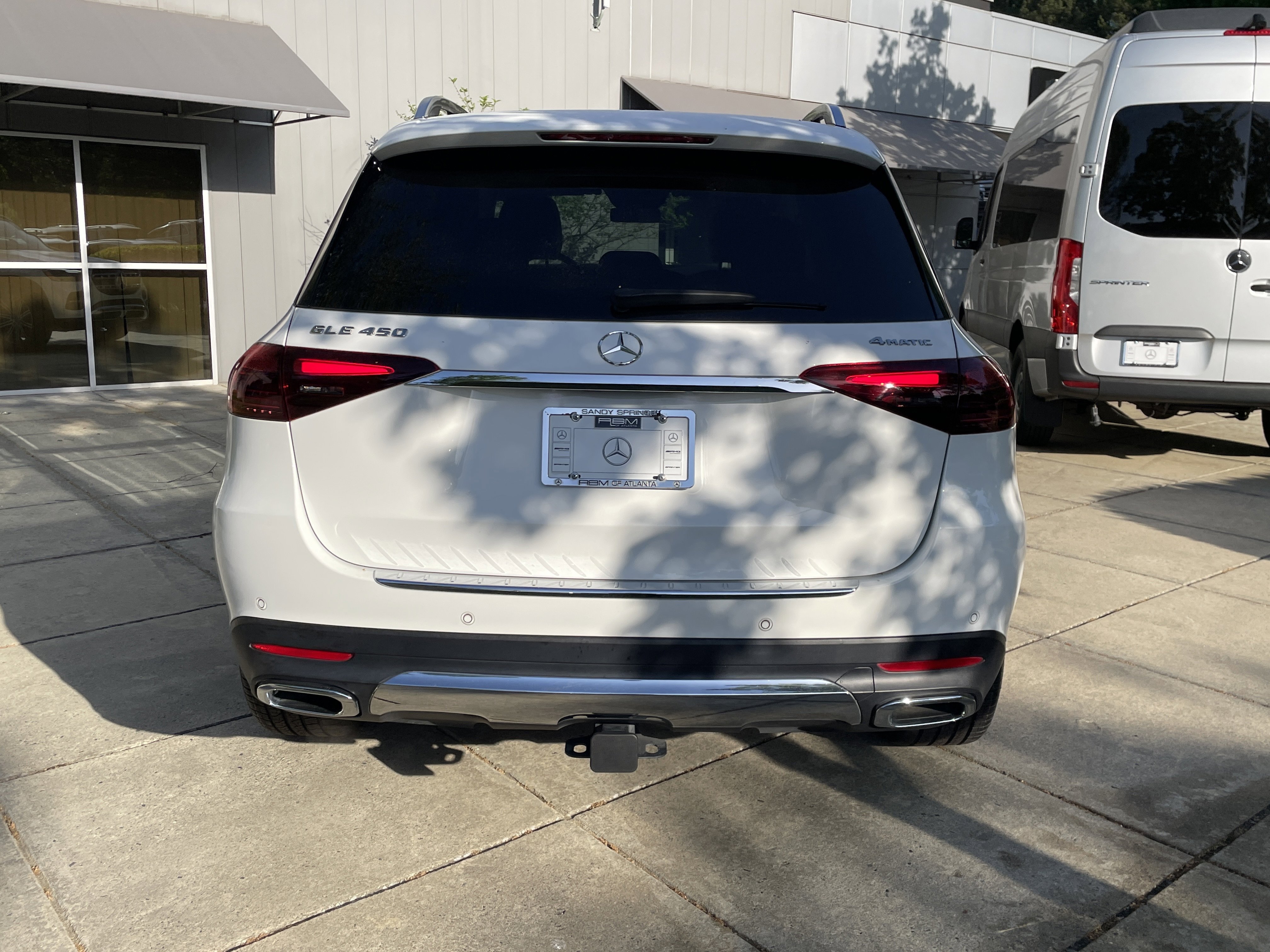 Certified Used 2024 Polar White Mercedes-Benz GLE 450 4MATIC® SUV image 8