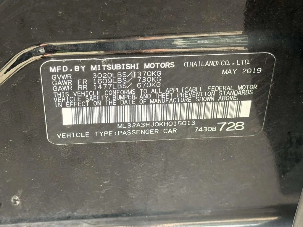 Used 2019 Black Mitsubishi RF image 30