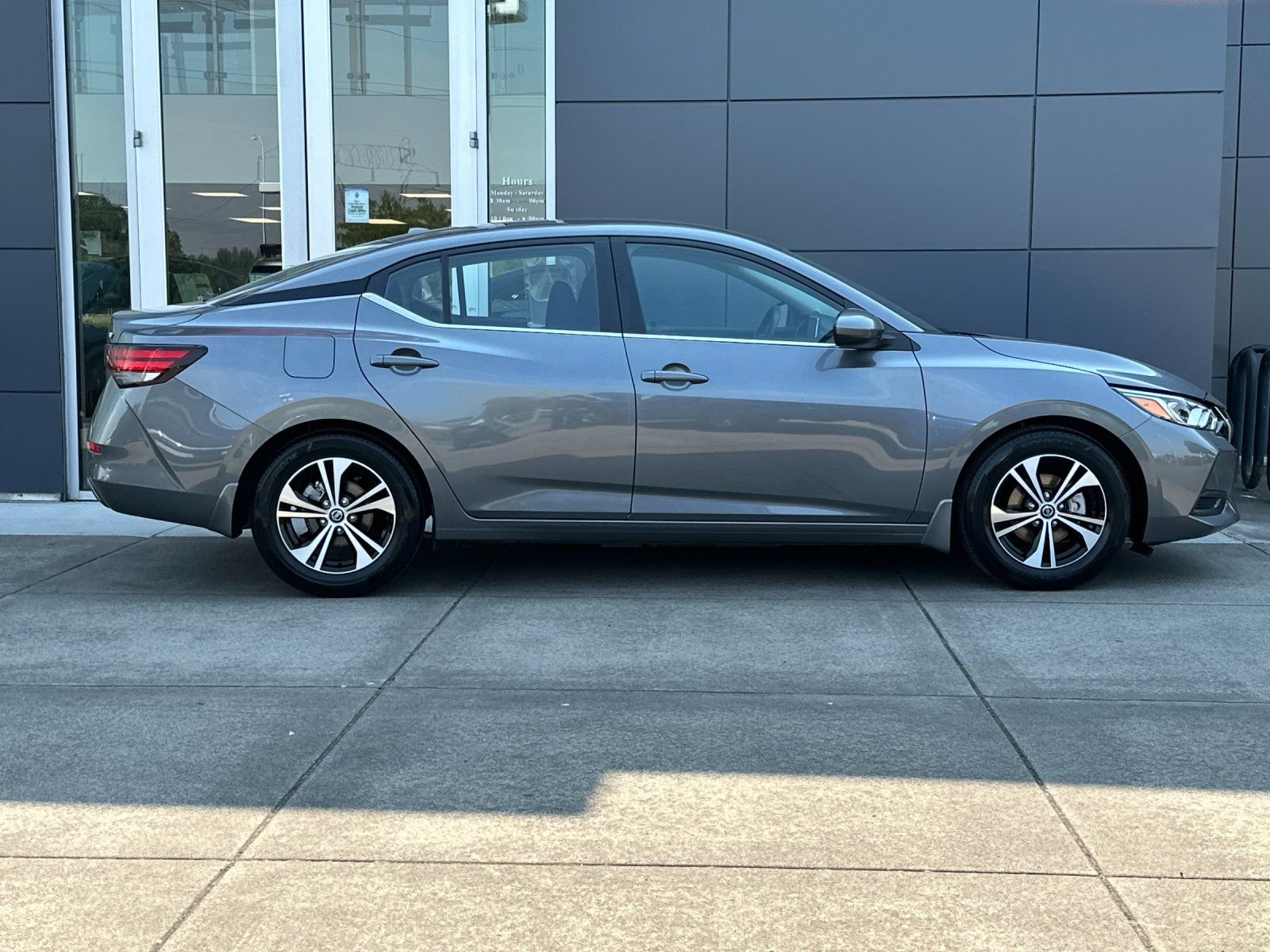 Used 2023 Gun Metallic Nissan SV image 2