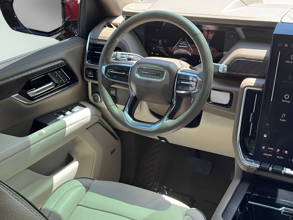Used 2025 Volcanic Red Tintcoat GMC Denali image 23