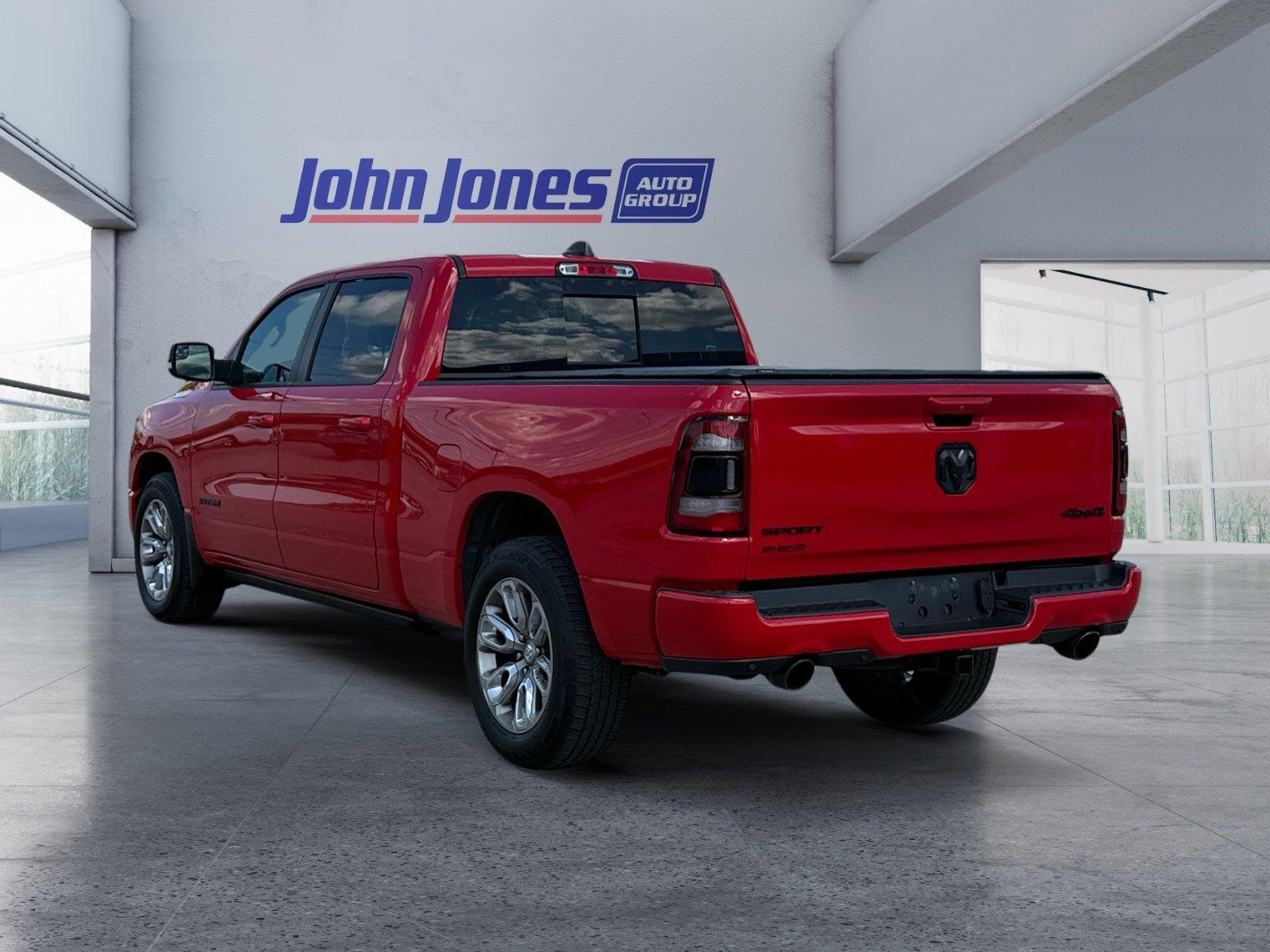 Used 2019 Flame Red Ram Sport image 3