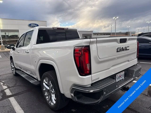 Used 2021 White Frost Tri-Coat GMC SLT image 11