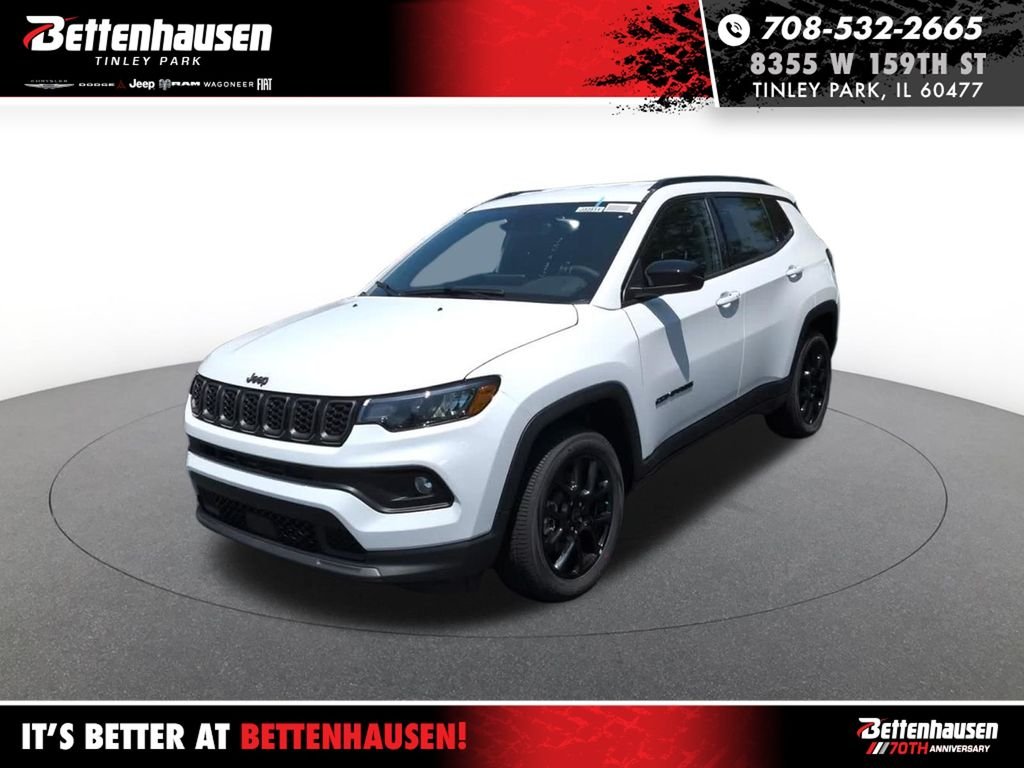 New 2026 Bright White Clearcoat Jeep Latitude image 1