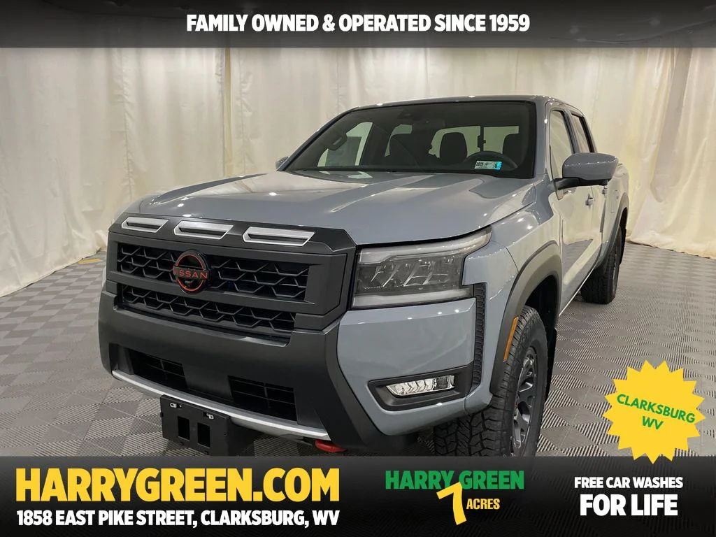 New 2026 Boulder Gray Pearl Nissan Crew Cab PRO-4X® Long Bed image 1