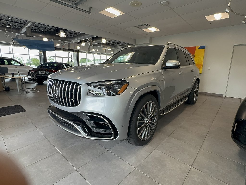 New 2026 Cirrus Silver Metallic Mercedes-Benz AWD AMG® GLS 63 4MATIC® 4dr SUV image 1