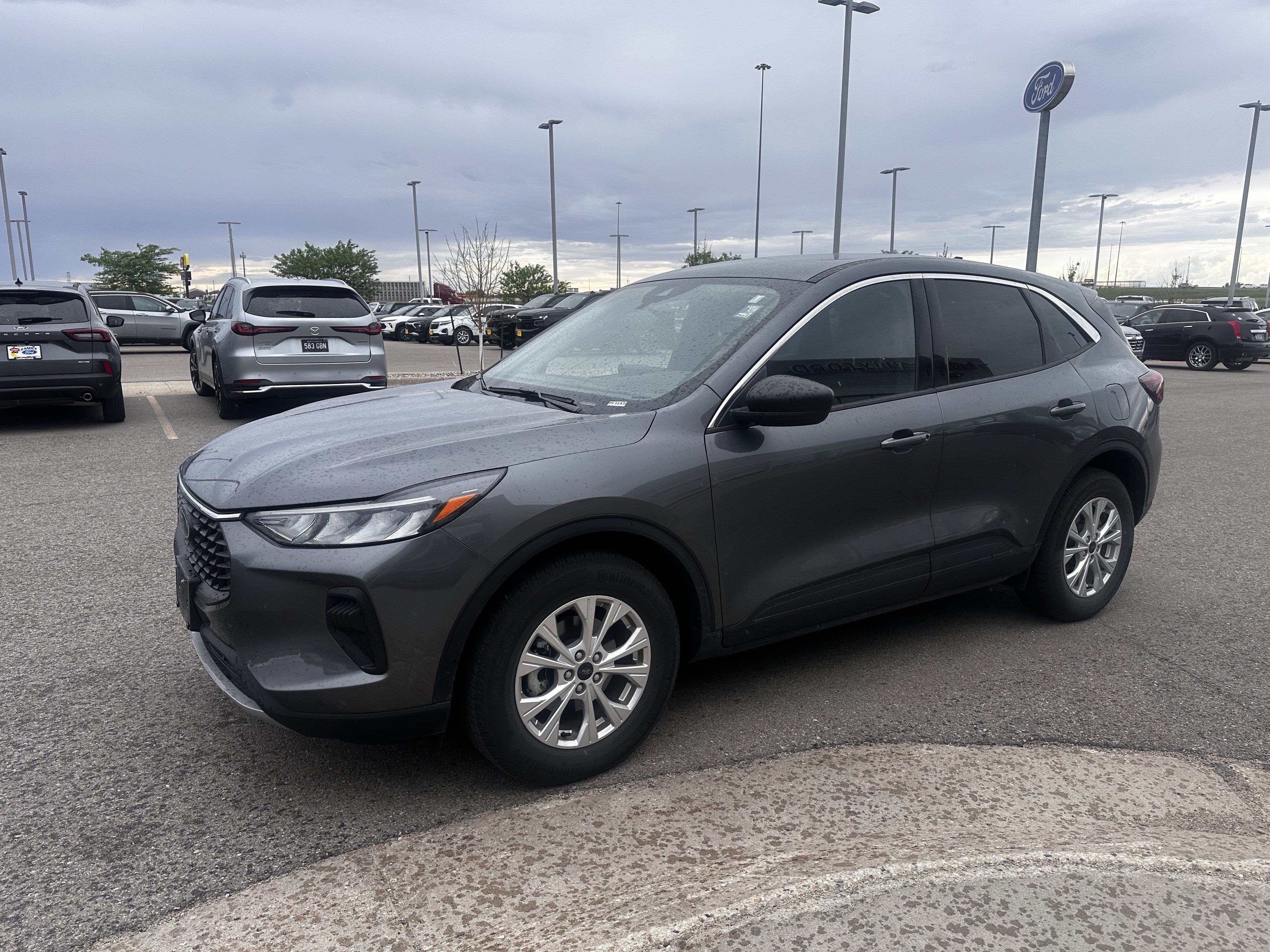 Used 2023 Carbonized Gray Metallic Ford Active image 2