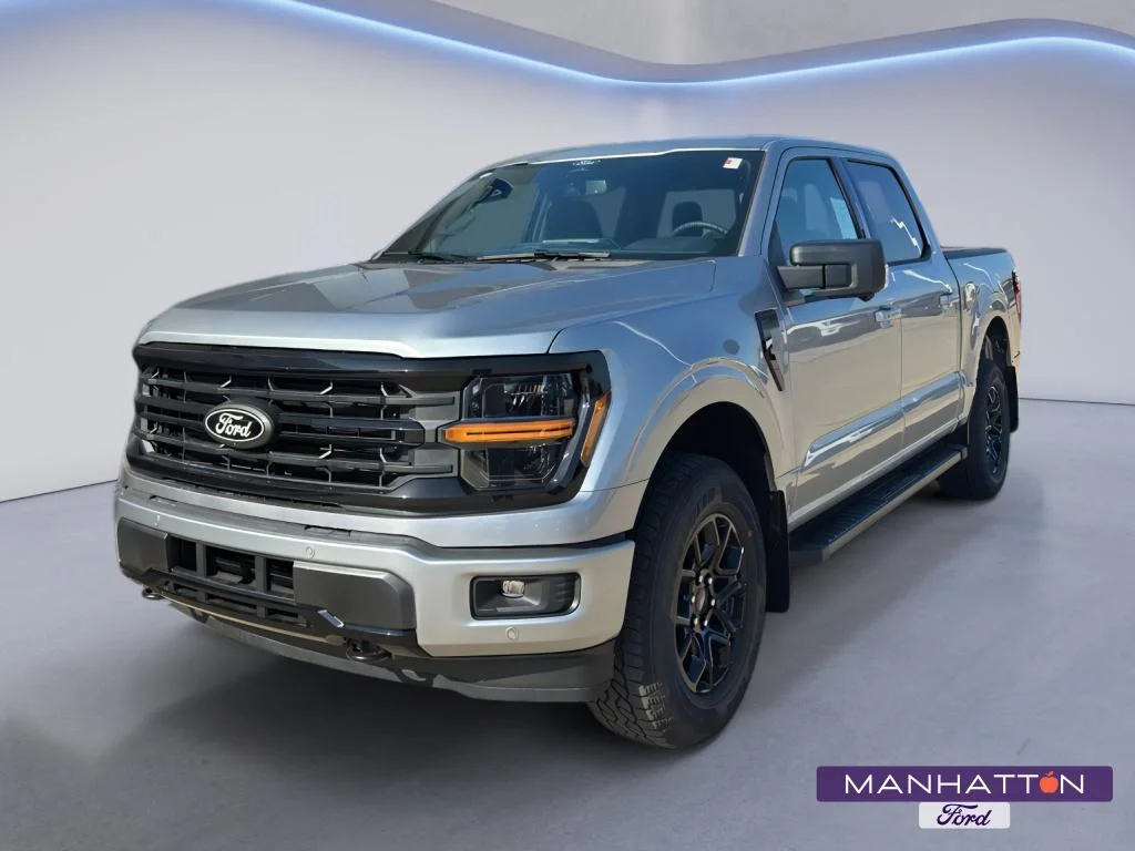 New 2026 Iconic Silver Metallic Ford XLT image 1
