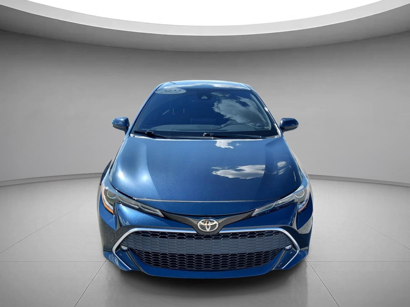 Used 2022 Galactic Aqua Mica TOYOTA XSE image 8