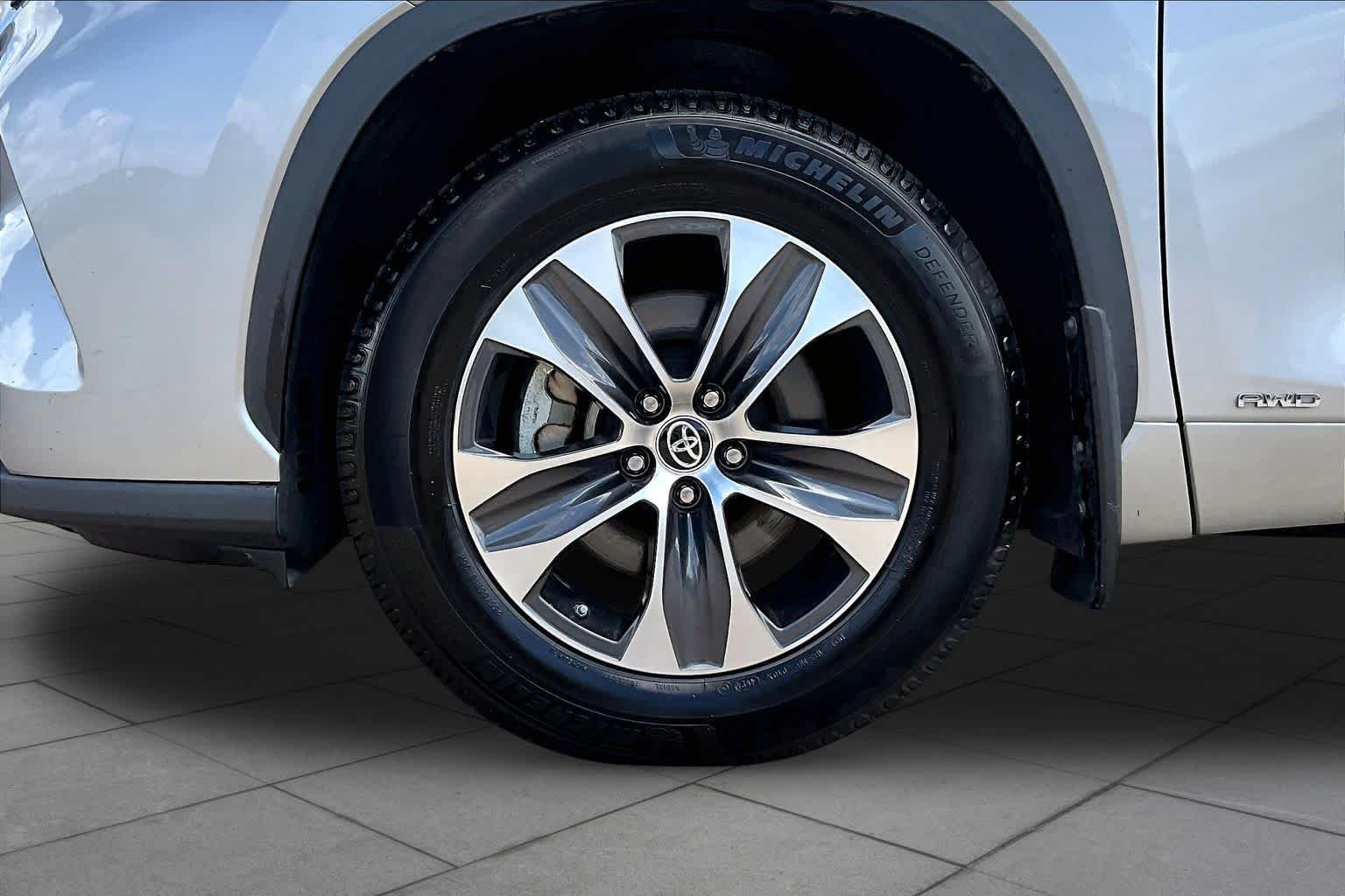 Used 2023 Celestial Silver Metallic Toyota Hybrid XLE image 11
