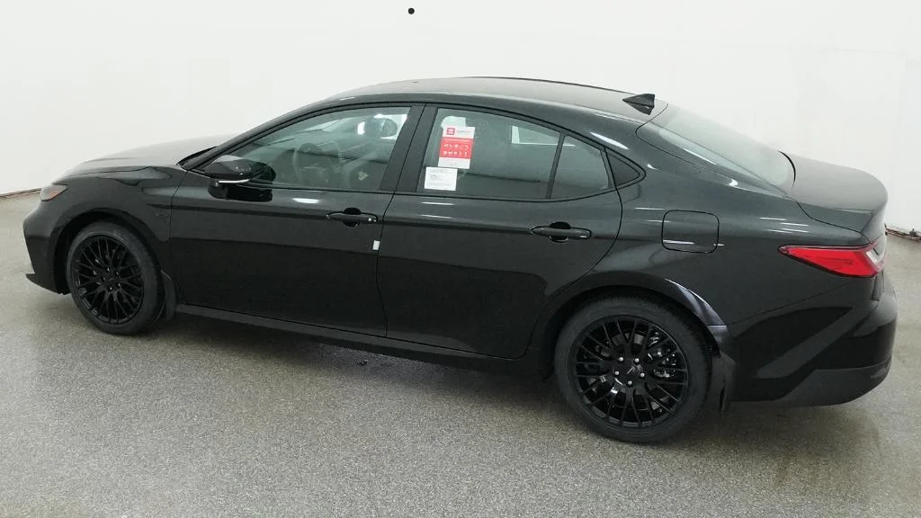 New 2026 Midnight Black Metallic Toyota LE image 5