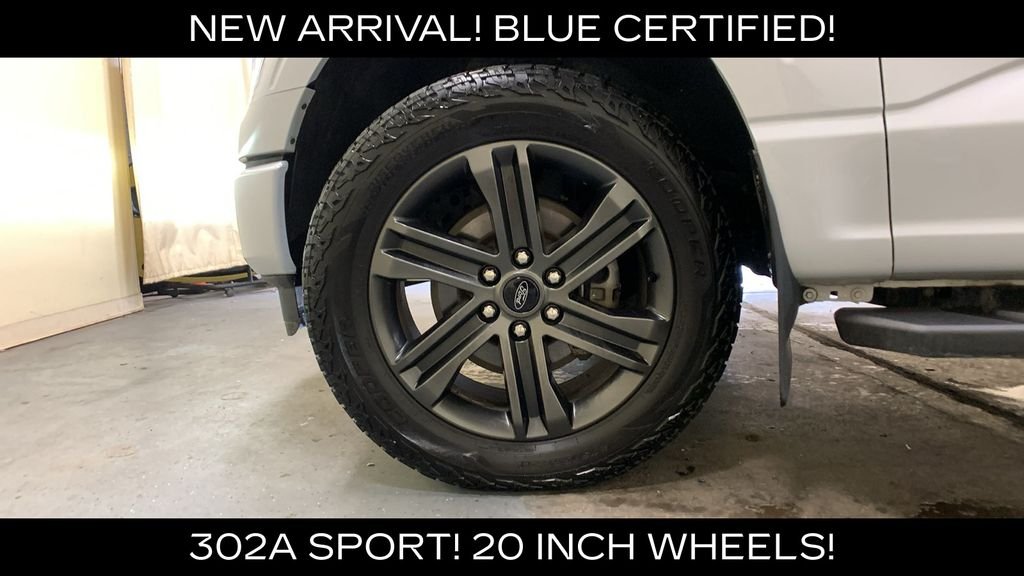 Certified Used 2022 White Metallic Ford XLT image 44