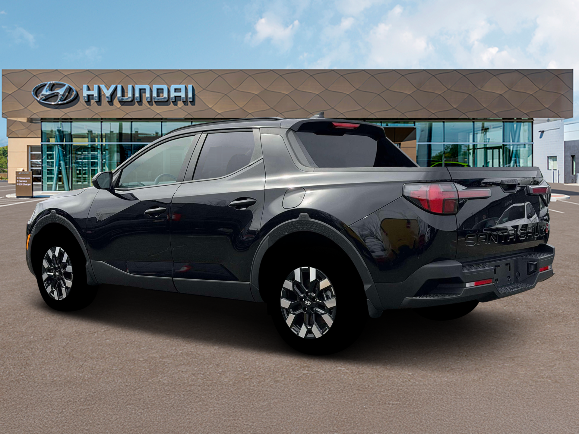 New 2026 Black Hyundai SEL AWD image 4